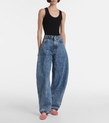 Alaïa Mules en cuir verni - Alaia - Modalova
