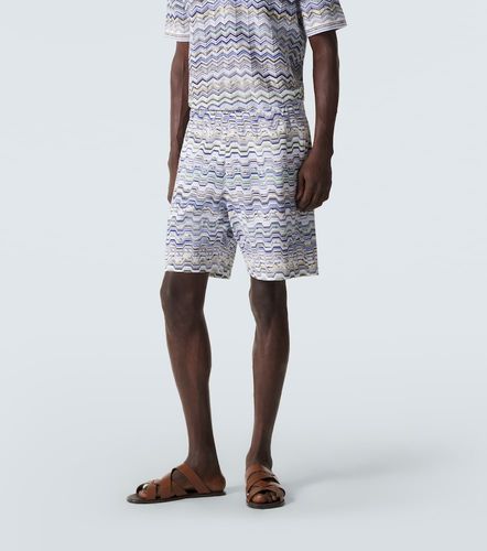 Missoni Short Zigzag en coton - Missoni - Modalova