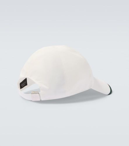 Casquette Web Stripe en coton mélangé - Gucci - Modalova