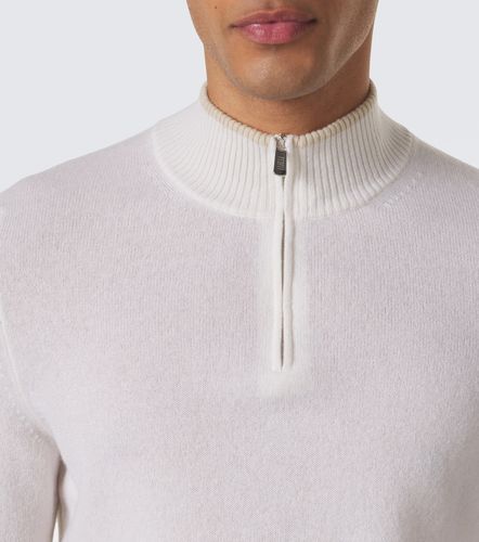 Pull à col zippé en cachemire - Fedeli - Modalova