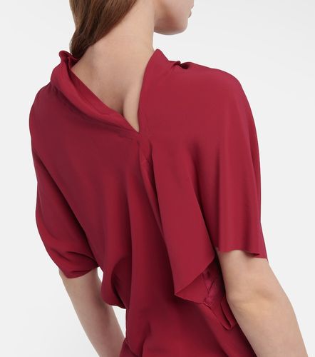 Top asymétrique en soie mélangée - Rick Owens - Modalova