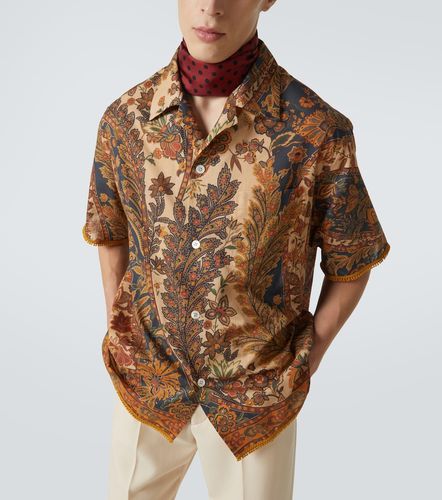 Valentino Chemise imprimée en lin - Valentino - Modalova