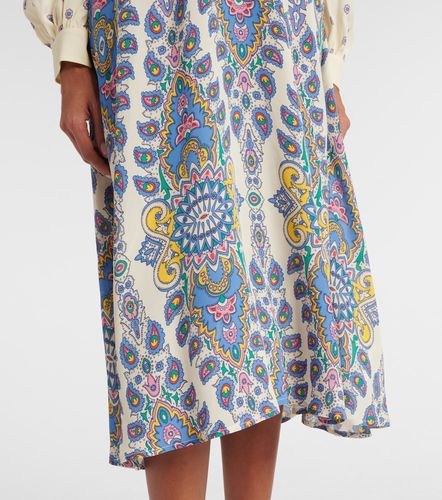Etro Robe midi en crêpe - Etro - Modalova