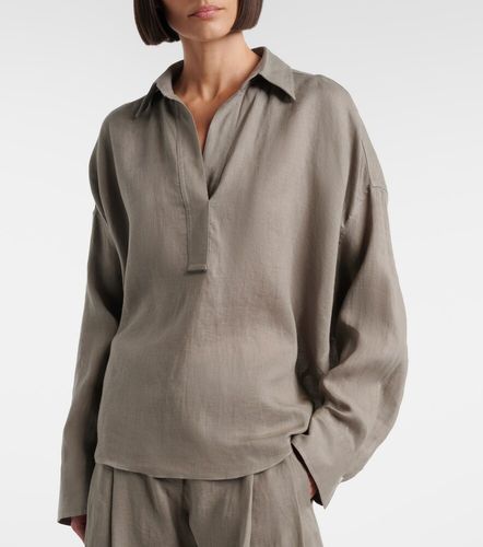 Top Monili en lin - Brunello Cucinelli - Modalova