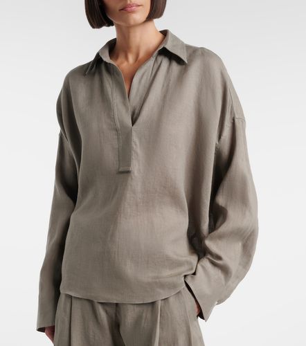 Top Monili en lin - Brunello Cucinelli - Modalova