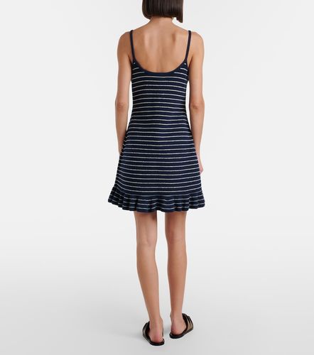 Robe rayée en coton mélangé - JW Anderson - Modalova