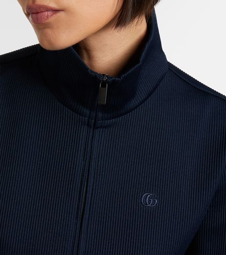 Gucci Sweat-shirt zippé Web Stripe - Gucci - Modalova