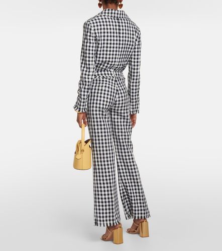 Etro Pantalon évasé vichy - Etro - Modalova