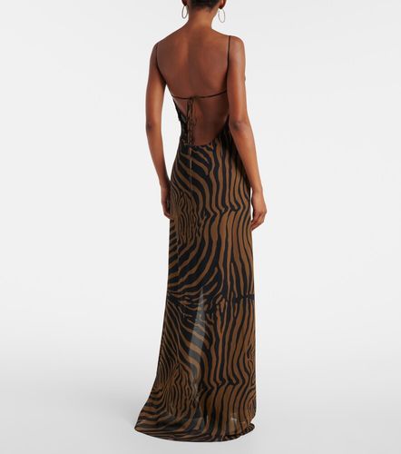 Blumarine Robe longue imprimée - Blumarine - Modalova