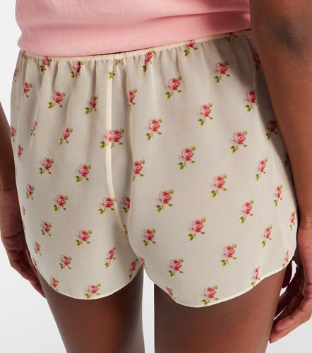 Short Tilly en soie à fleurs - Khaite - Modalova