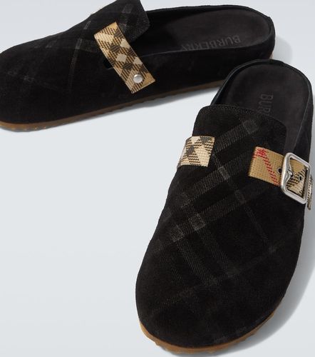 Burberry Mules Urchin en daim - Burberry - Modalova