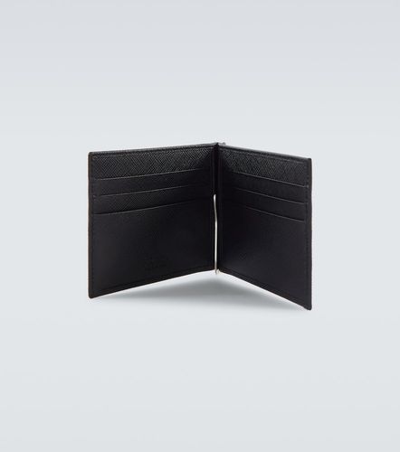 Portefeuille à clip métal saffiano - Prada - Modalova