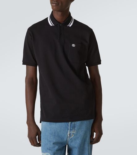 Polo GG Web en coton mélangé - Gucci - Modalova
