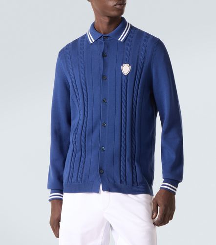 Cardigan brodé en coton - Brunello Cucinelli - Modalova