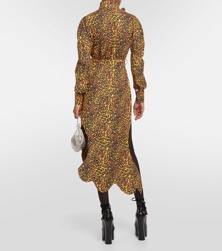 Robe longue en coton à imprimé léopard - Vivienne Westwood - Modalova
