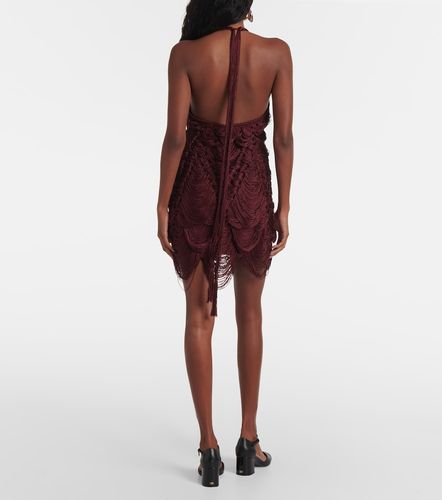 Ferragamo Robe en soie mélangée - Ferragamo - Modalova