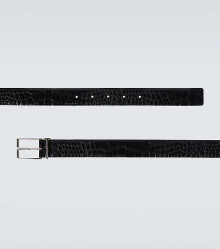Ceinture T Loop en cuir embossé - Tom Ford - Modalova