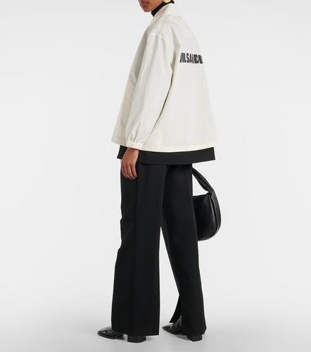 Jil Sander Veste en coton à logo - Jil Sander - Modalova