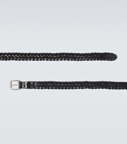 Ceinture Cassandre en cuir - Saint Laurent - Modalova