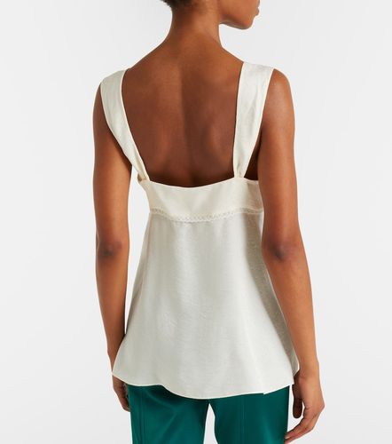 Chloé Top en soie et dentelle - Chloe - Modalova