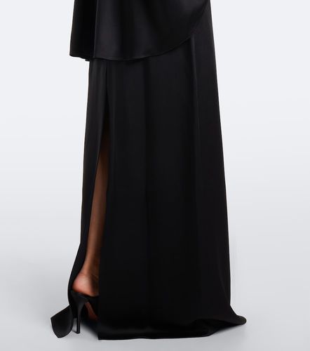 Robe longue en satin - Stella McCartney - Modalova
