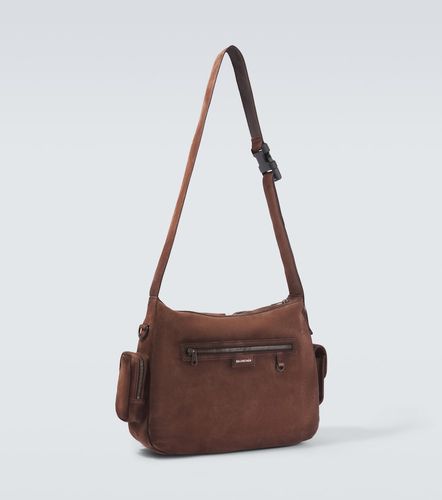 Sac Superbusy Messenger en daim - Balenciaga - Modalova