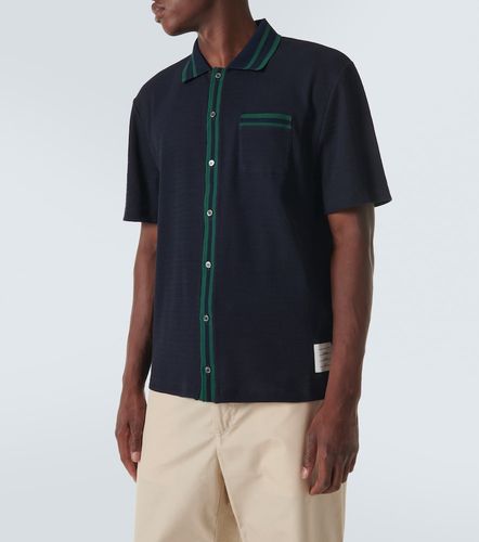 Polo RWB Stripe en coton - Thom Browne - Modalova