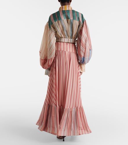 Jupe midi Rebellion rayée - Zimmermann - Modalova
