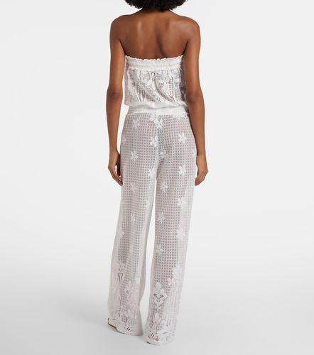 Combi-pantalon Viv en coton mélangé - Melissa Odabash - Modalova
