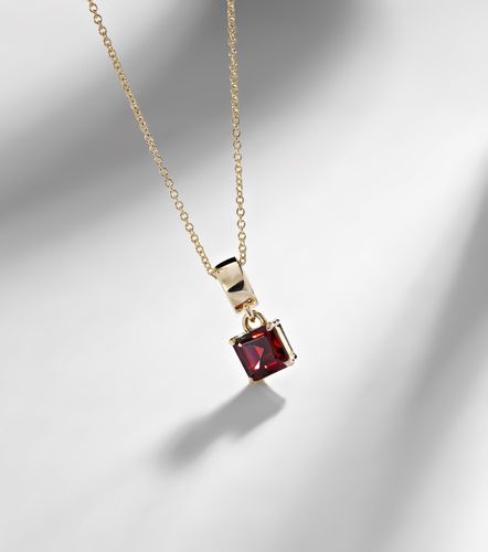 Collier en or 10 ct et grenat - Stone and Strand - Modalova