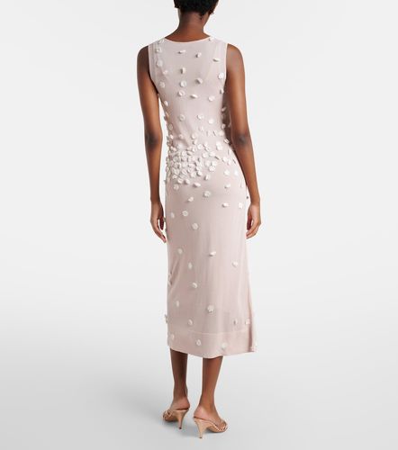 Robe midi Nelly à appliqués floraux - Altuzarra - Modalova