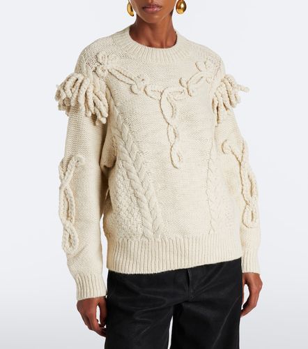 Pull Katria en laine mélangée à franges - Marant Etoile - Modalova
