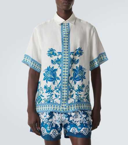 Etro Chemise en lin à fleurs - Etro - Modalova