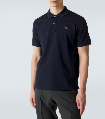 Prada Polo en piqué de coton - Prada - Modalova