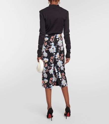 Jupe crayon Kara à fleurs - Diane von Furstenberg - Modalova