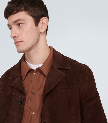 Pull polo en laine mélangée - Dolce&Gabbana - Modalova