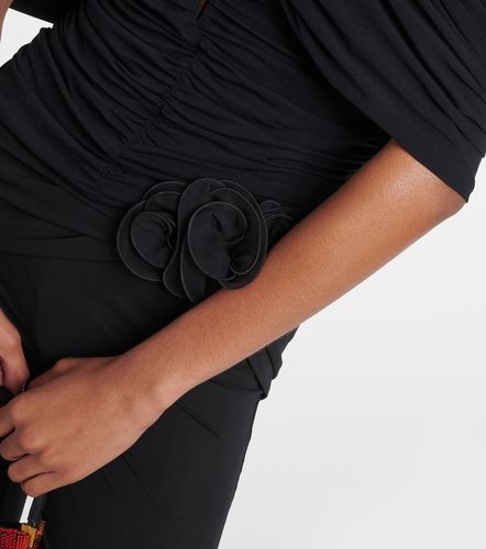 Blouse courte à épaules dénudées en jersey - Magda Butrym - Modalova