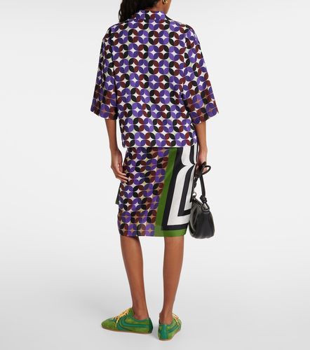 Chemise imprimée en crêpe - Dries Van Noten - Modalova