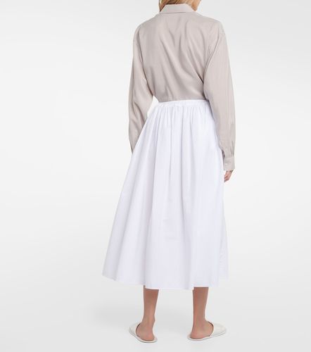 The Row Jupe midi Fleur en coton - The Row - Modalova