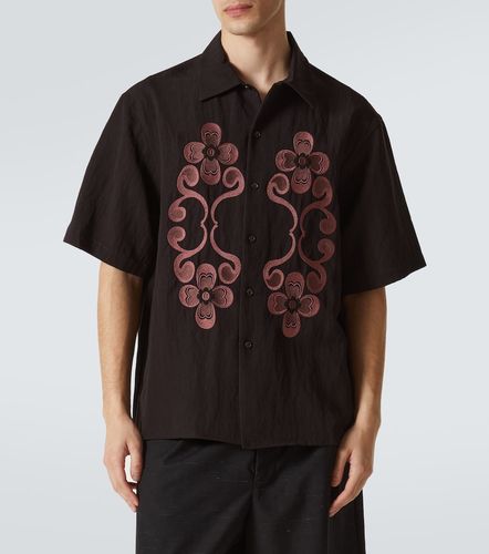 Chemise Reflection oversize brodée - Commas - Modalova