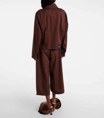Veste blouson en coton et soie - Loewe - Modalova
