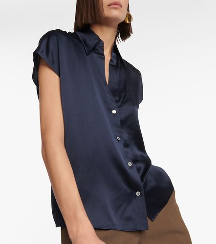 Vince Blouse en satin de soie - Vince - Modalova