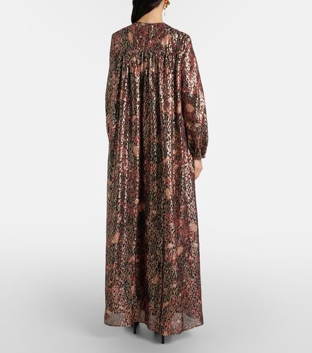 Robe longue Zinnia en soie mélangée - Max Mara - Modalova