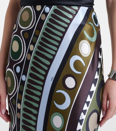 Pucci Jupe longue Soleil en satin - Pucci - Modalova