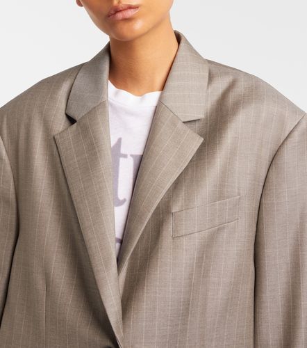 Veste en laine à rayures - Acne Studios - Modalova