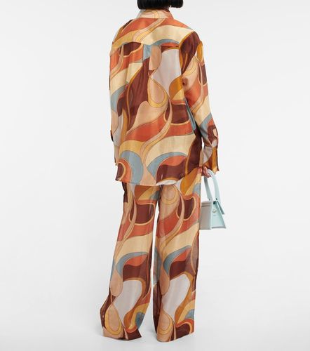 Chemise imprimée en coton et soie - SIR - Modalova