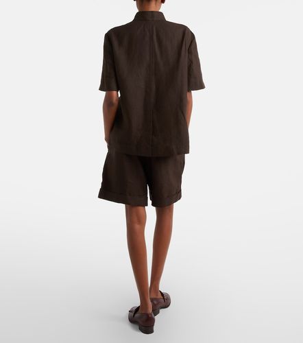 Loro Piana Bermuda Combray en lin - Loro Piana - Modalova