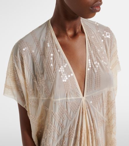 Robe longue Lilies à sequins - Rick Owens - Modalova