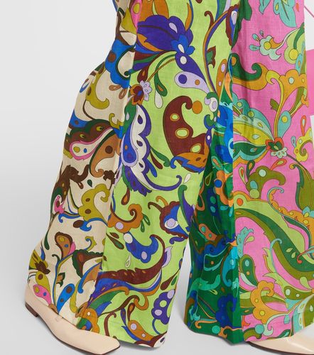 Alémais Pantalon ample taille haute Yvette en lin - Alemais - Modalova