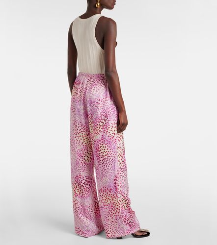 Pantalon ample en jacquard - Dries Van Noten - Modalova